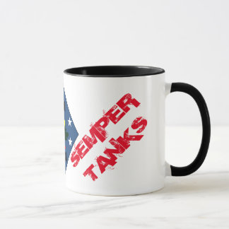 Mug ęr L'usmc de bataillon de réservoir attaquent