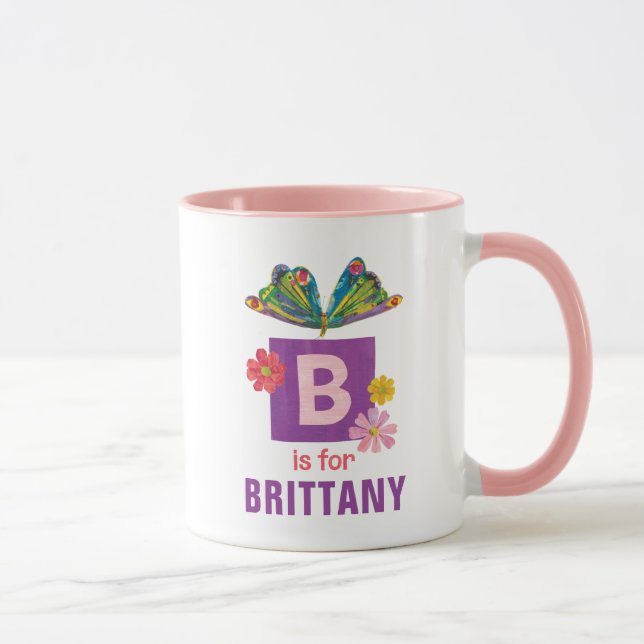 Mug Eric Carle | B est pour Papillon (Droite)