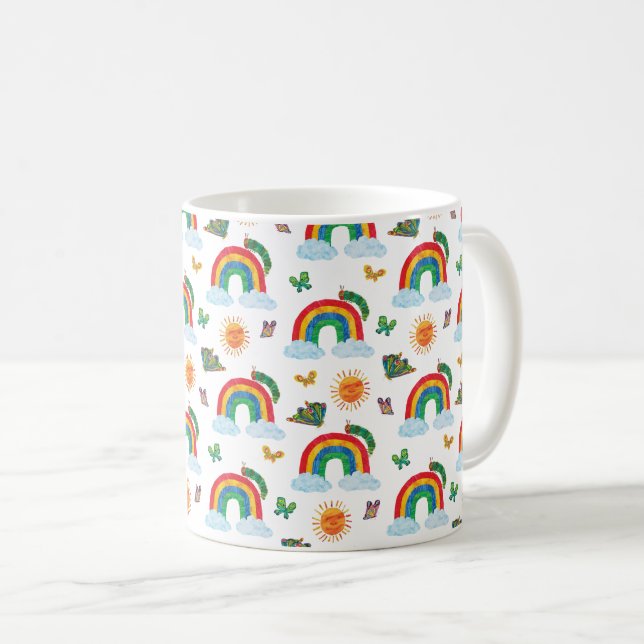 Mug Eric Carle | Caterpillar to Rainbow Butfly (Devant droit)