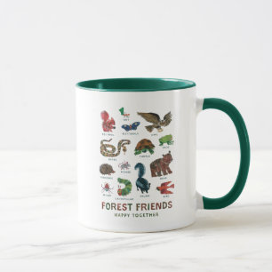 Mug Eric Carle Les amis de la forêt heureux ensemble