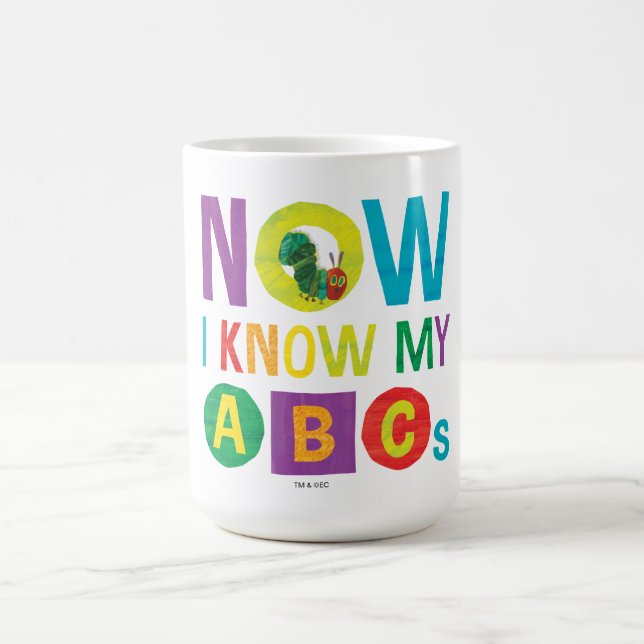 Mug Eric Carle Maintenant Je Connais Mes ABC (Centre)