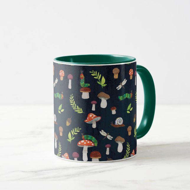 Mug Eric Carle | Motif Bugs et Champignons (Devant droit)