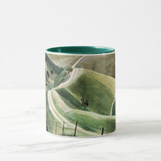 Mug Eric Ravilious - Chalk Paths, célèbre oeuvre d'art