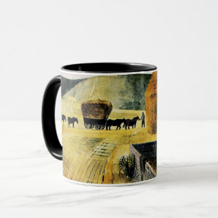 Mug Eric Ravilious - Furlongs, peinture célèbre