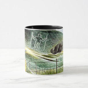 Mug Eric Ravilious - The Wilmington Giant, fine art 