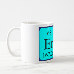 Mug Erreur de la taille du nom de table périodique