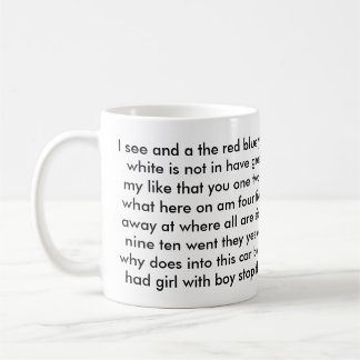 Mug Ęrs mots de vue de professeur de catégorie de