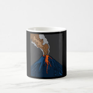 Mug Éruption volcanique Éruption volcanique Lave