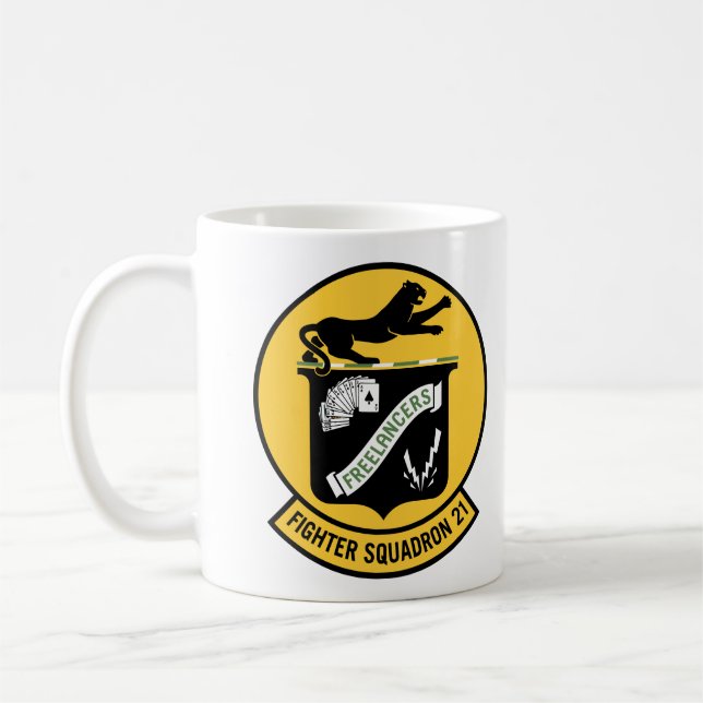 Mug Escadron de chasse Vingt et un VF-21 (Gauche)