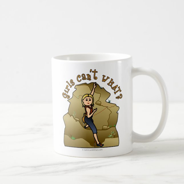 Mug Escalade de filles légères (Droite)