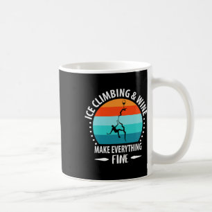 Mug Escalade de glace, Piolet, Alpinisme, Alpiniste
