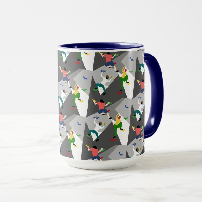 Mug Escalade de roche intérieure (Devant droit)