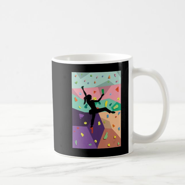 Mug Escalade murale Indoor Rock Climbers Action Sports (Droite)