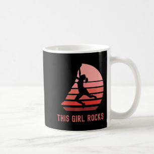 Mug Escalade Rock Cette Fille Roche Bouldering Mountai