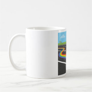 Mug Escargot Coureur de Marathon Mignon Trail Arc-en-C
