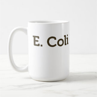 Mug Escherichia coli se produit