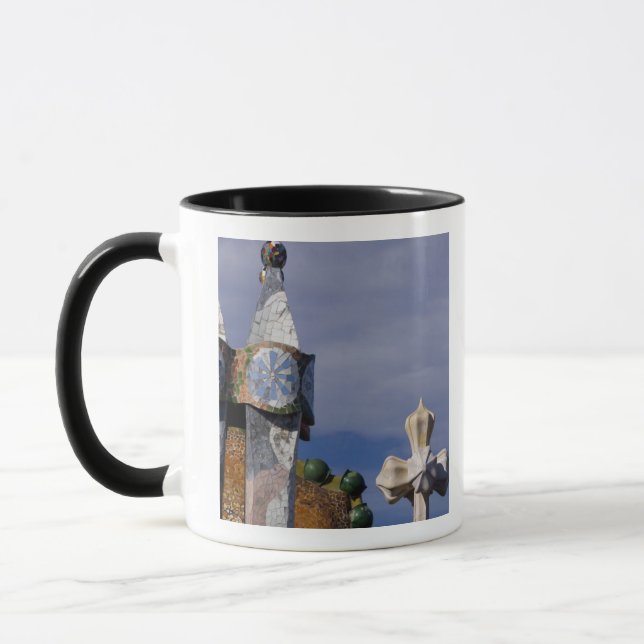 Mug Espagne, Catalogne, Barcelone. Casa Batllo (1906). (Gauche)
