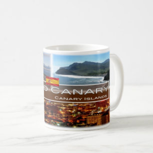Mug Espagne - Espana - Grande Canarie - Îles Canaries 