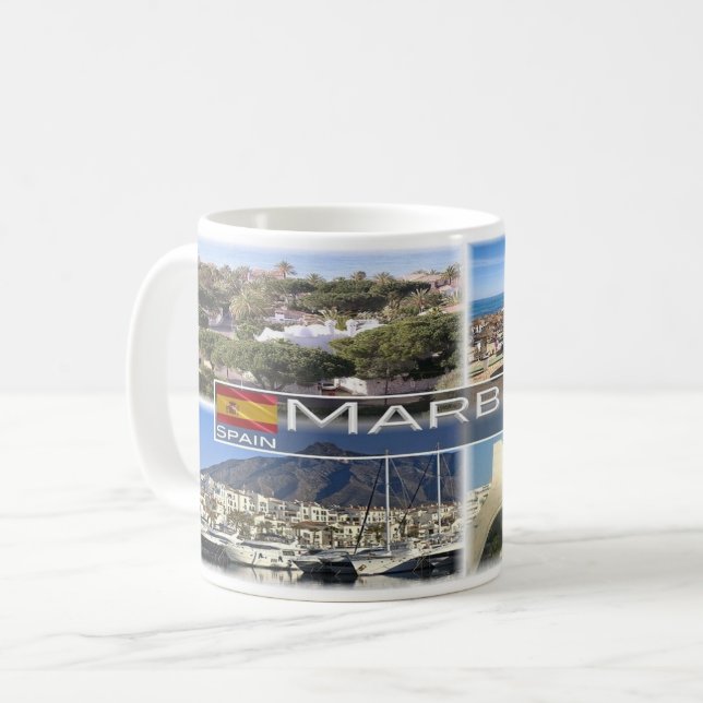 Mug Espagne - Marbella - (Devant gauche)