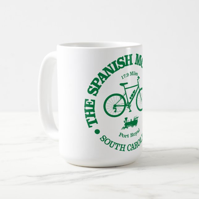 Mug Espagnol Moss Trail (cyclisme) (Devant gauche)