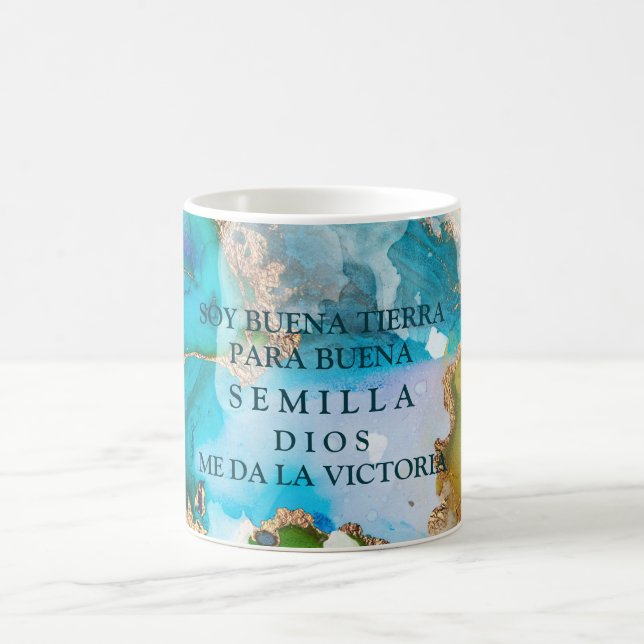 Mug Español Verso Buena Tierra Para Buena Semilla (Centre)