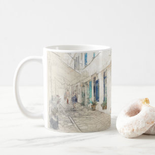 Mug Espèces de rues traditionnelles grecques, Grèce