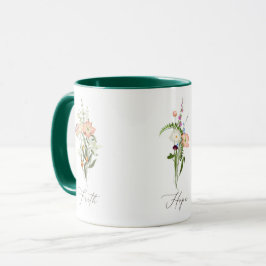 Mug espérance de la foi fleur sauvage