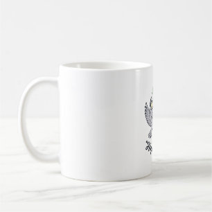 Mug Espoir en Christ Colombe Croix Design Chrétien Vin