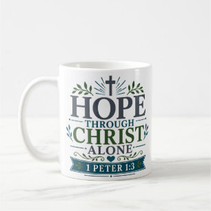 Mug Espoir par Christ seul dévotionnel scripturaire