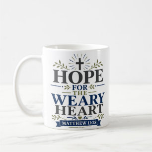 Mug Espoir pour le cœur las Citation d'espérance chrét