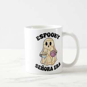 Mug Espooky Senora Era Funny Ghost Mexican Spanish Hal
