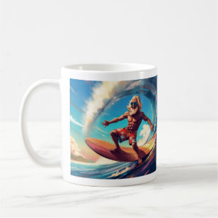 Mug Esprit de surf intemporel : Senior Wave Rider