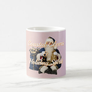 Mug Esprit des Fêtes de Noël sur la Côte - Velours