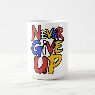 Mug Esprit Inarrêtable Ne Jamais Abandonner