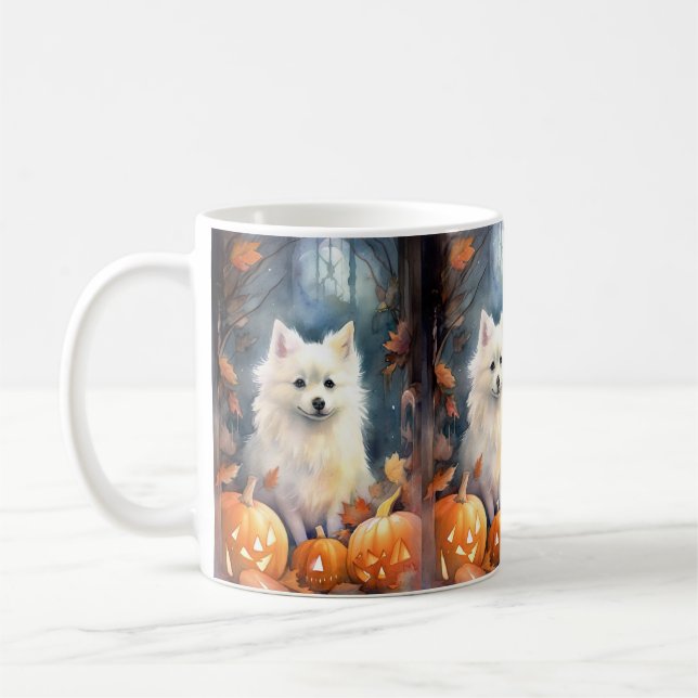 Mug Esquimau Américain D'Halloween Avec Peur Citrouill (Gauche)