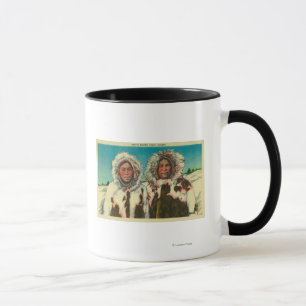 Mug Esquimaux autochtones en AlaskaState