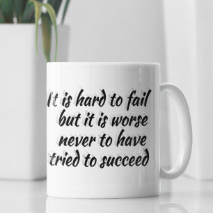 Mug Essayer de réussir la soumission motivationnelle
