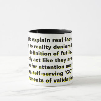 Mug Essayer d'expliquer des faits réels, "man-splainin