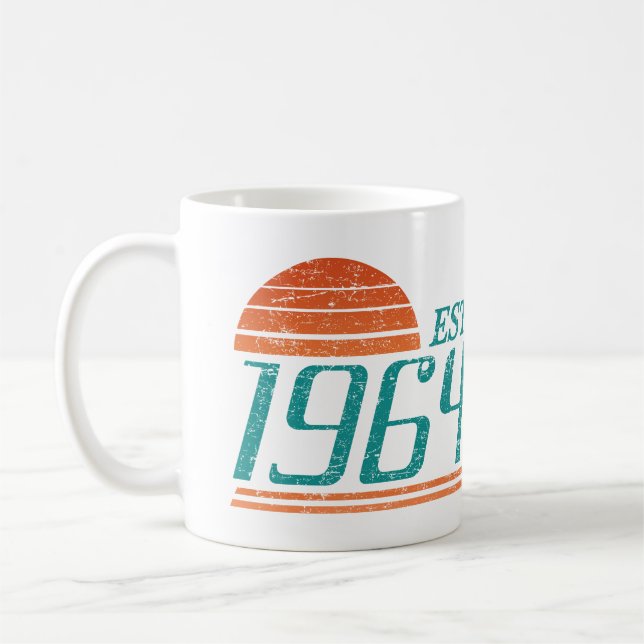 Mug Est. 1964 Vintage 60 Ans (Gauche)
