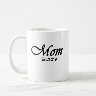 Mug Est 2019 de maman de jour de mères