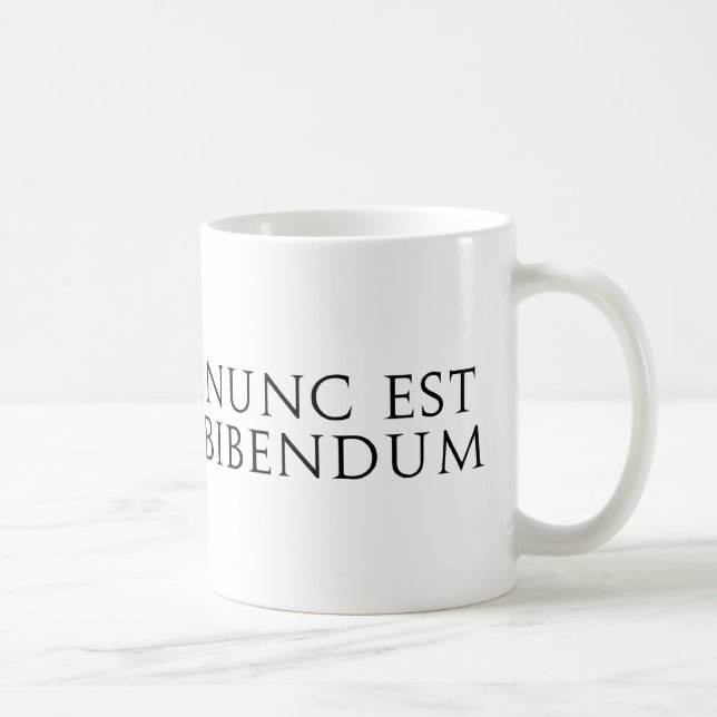 Mug Est Bibendum de Nunc (Droite)