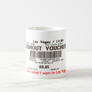 Mug Est ce ce que j'ai gagné dans Las Vagas !