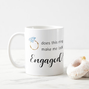 Mug Est-ce que cette bague me fait paraître fou Mariag