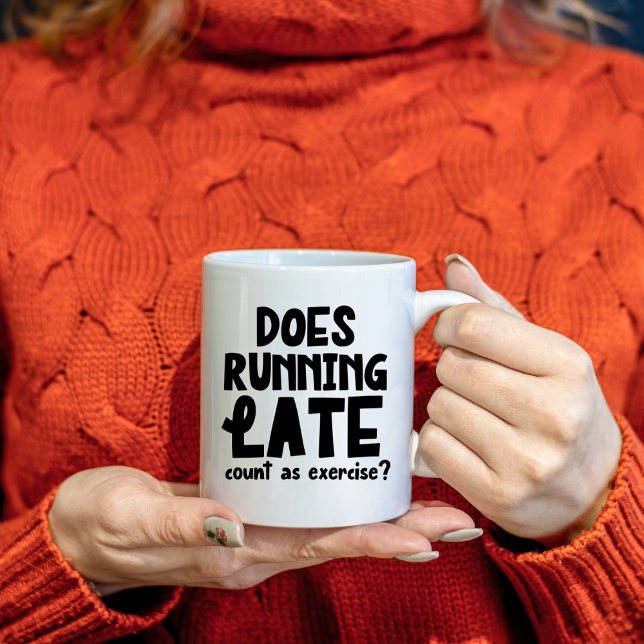 Mug Est-ce que l'exécution du compte de retard comme e (Créateur téléchargé)
