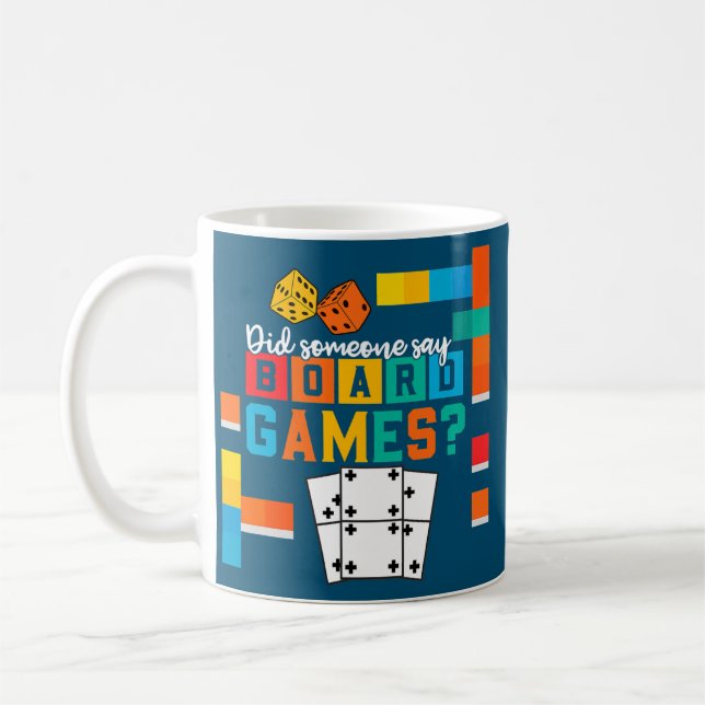 Mug Est-Ce Que Quelqu'Un A Dit Jeux De Conseil Amusant (Gauche)