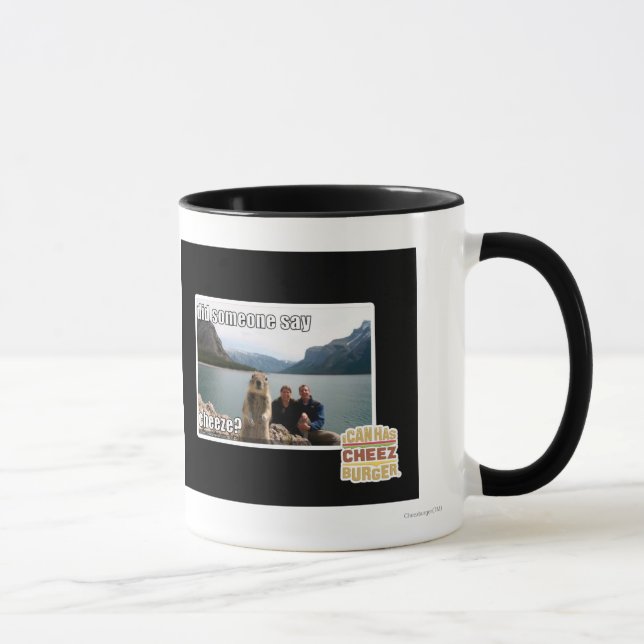 Mug Est-ce que quelqu'un a dit le cheeze ? (Droite)