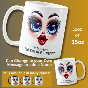 Mug Est-ce vraiment arrivé ?, Des yeux fabuleux Visage