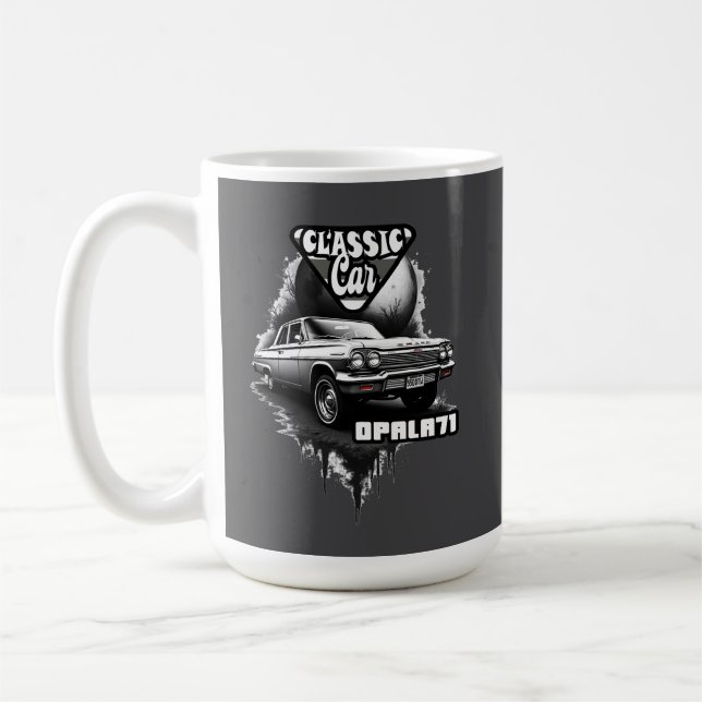 Mug Estampa Carro - Classic Car Opala 71 - Caneca (Gauche)