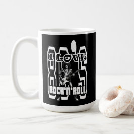 Mug Estampa Rock - I Love 80s Rock’n’Roll – Caneca