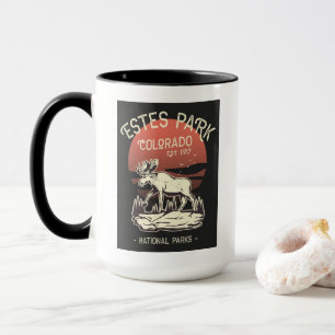 Mug Estes Park Colorado National Park Elk Sunset